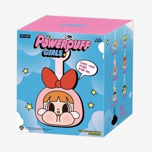 Pop Mart CRYBABY x PowerPuff Bubbles Plush Keychain
